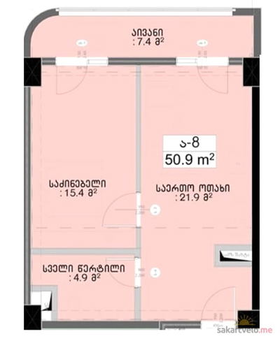 2-комнатная