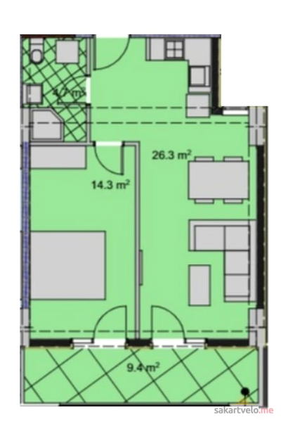2-комнатная