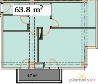 3-комнатная