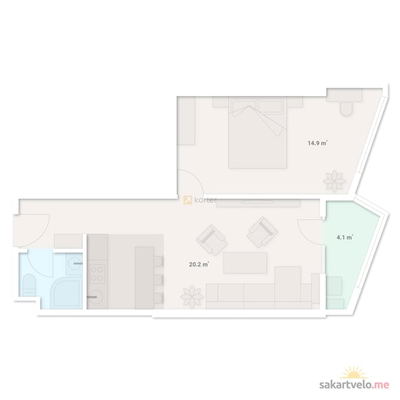 2-комнатная