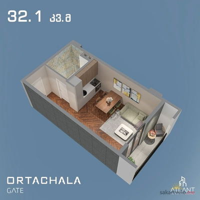 1-комнатная