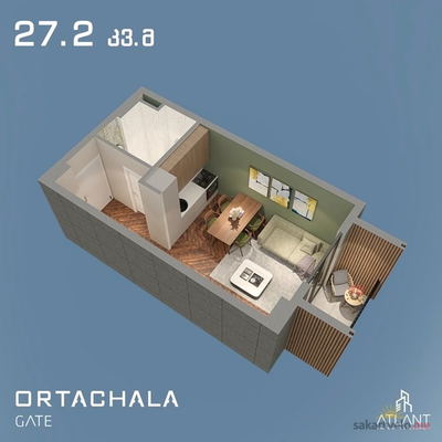 1-комнатная