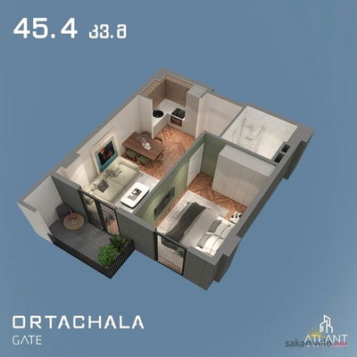1-комнатная