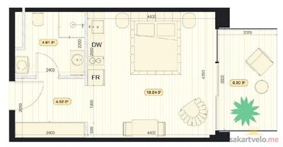 1-комнатная