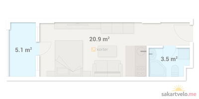 1-комнатная