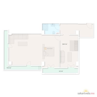 2-комнатная