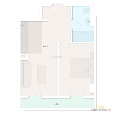 2-комнатная