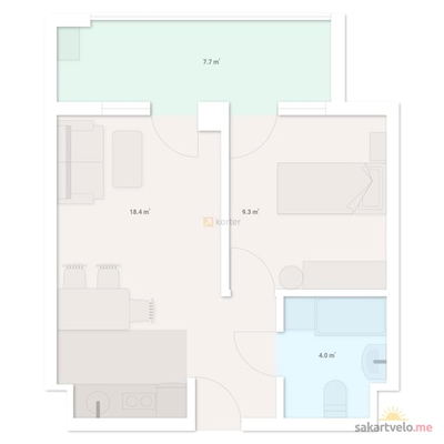 2-комнатная