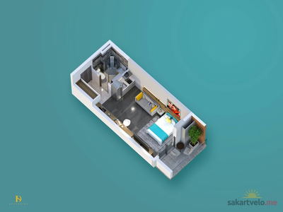 1-комнатная