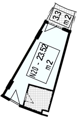 1-комнатная