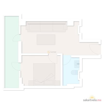 2-комнатная