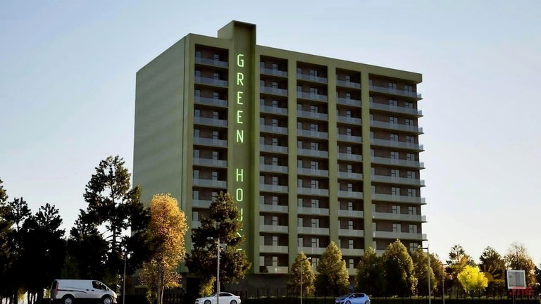 Green House Estates 11 Y Mikrorayon Vozle Stadiona Regbi