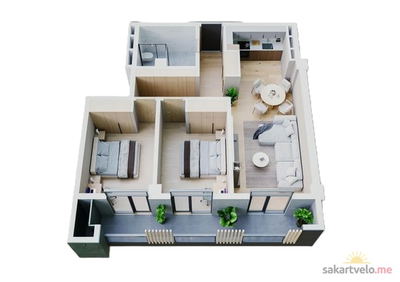 3-комнатная