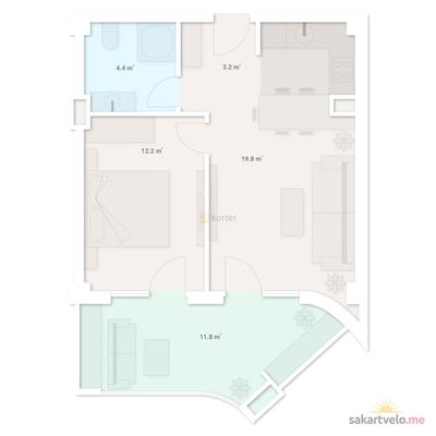 2-комнатная
