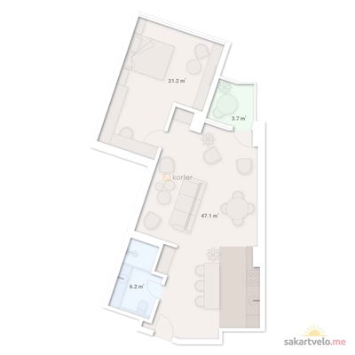 2-комнатная