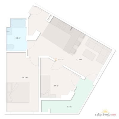 2-комнатная