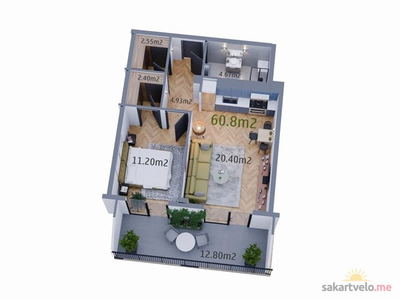 2-комнатная