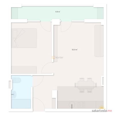 2-комнатная