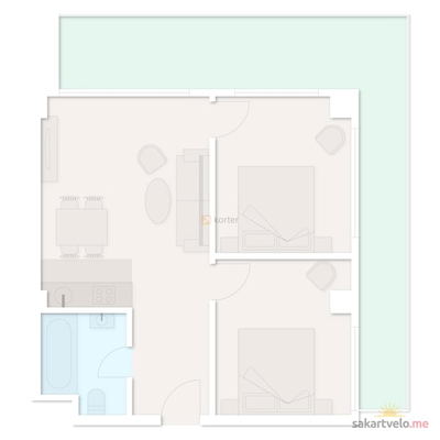 3-комнатная