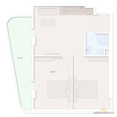 3-комнатная