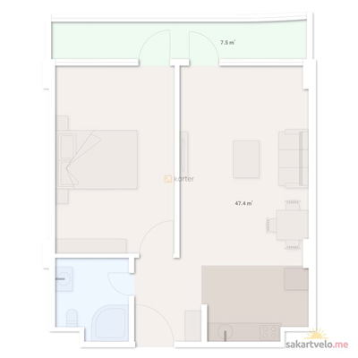 2-комнатная