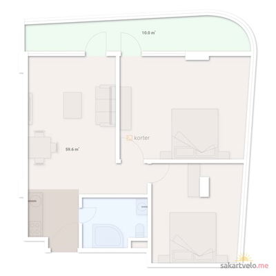 3-комнатная