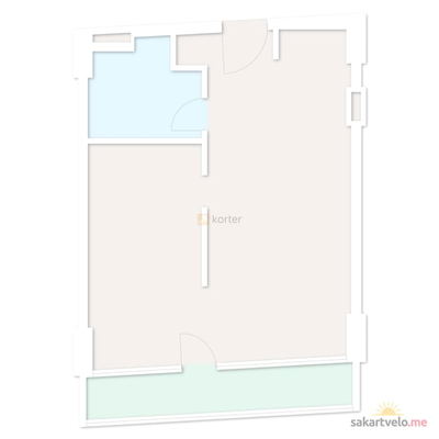 1-комнатная