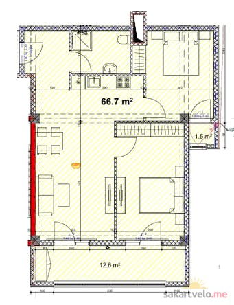 3-комнатная