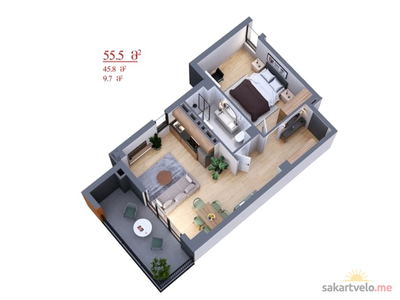 2-комнатная