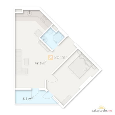 2-комнатная