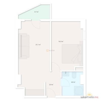 2-комнатная