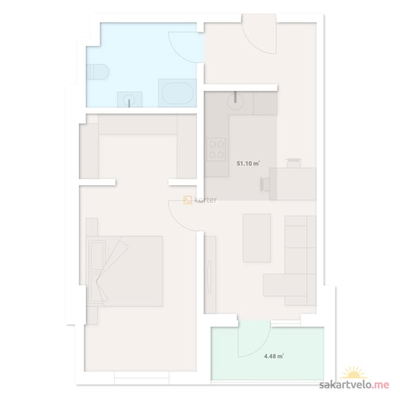 2-комнатная