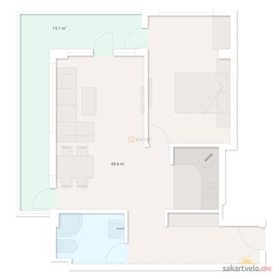2-комнатная
