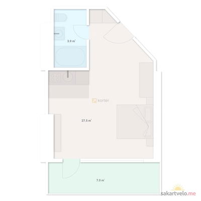 1-комнатная