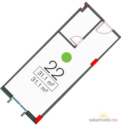 1-комнатная