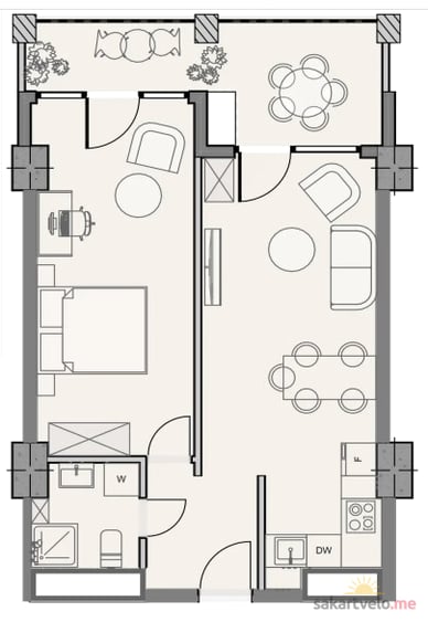 2-комнатная