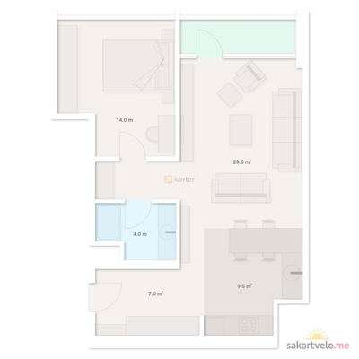 2-комнатная