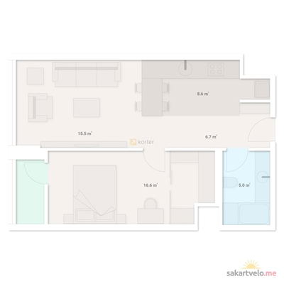 2-комнатная