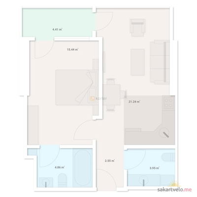 2-комнатная